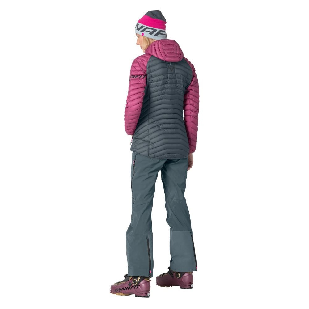 Bunda DYNAFIT Radical Down RDS Hooded Jacket W Magenta - Bundy na bežky a skialp - 3
