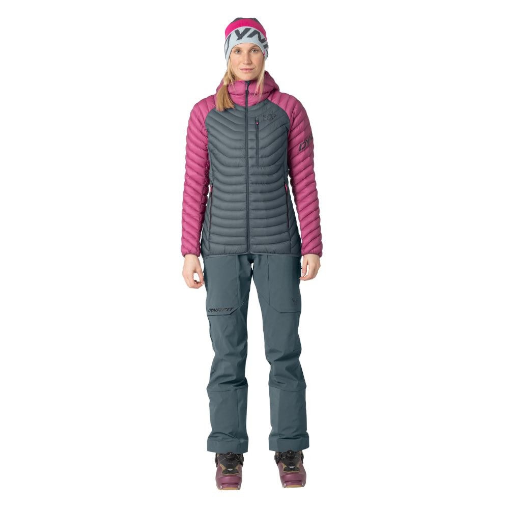 Bunda DYNAFIT Radical Down RDS Hooded Jacket W Magenta - Bundy na bežky a skialp - 2