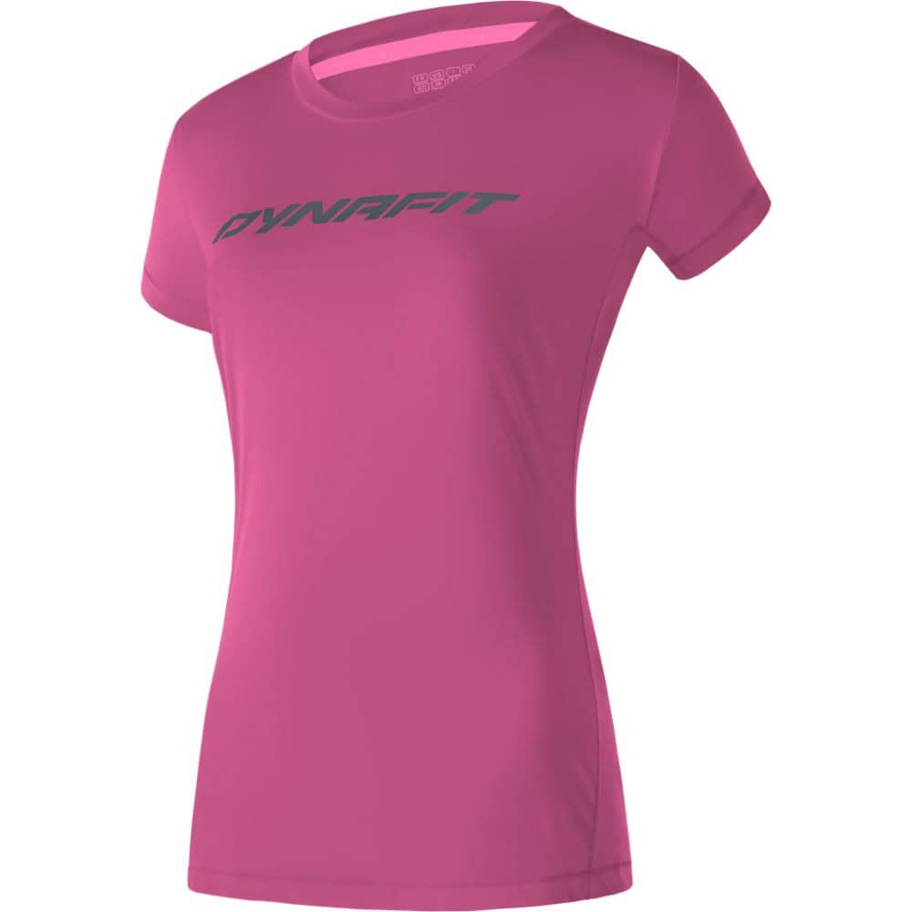 Tričko DYNAFIT Traverse 2 W S/S TEE Magenta - Dámske oblečenie - 1