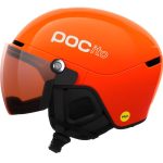 Lyžiarska prilba POC Pocito Obex Visor Fluorescent Orange