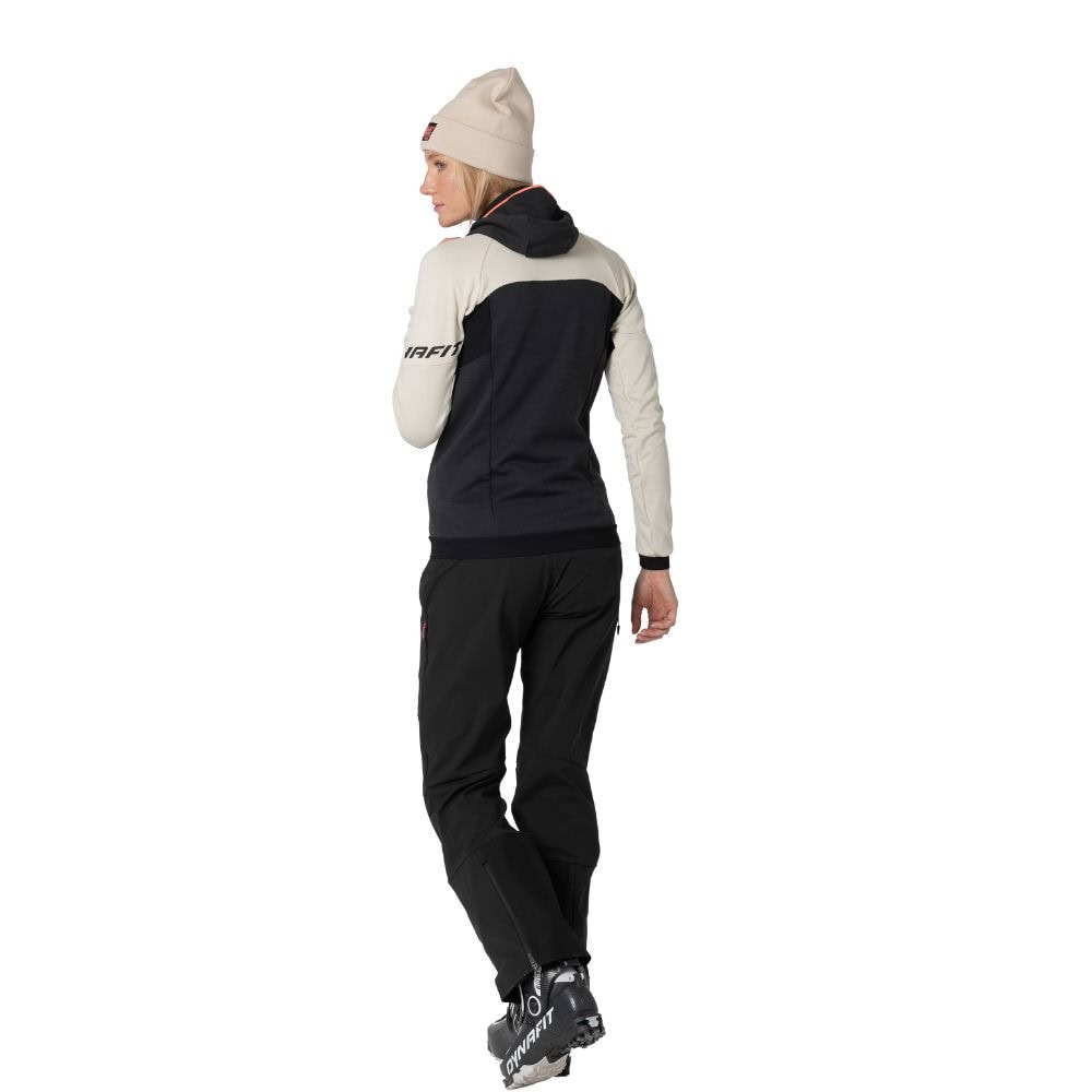 Mikina DYNAFIT Tour Wool Thermal W Hooded Overcast - Mikiny s kapucňou - 3