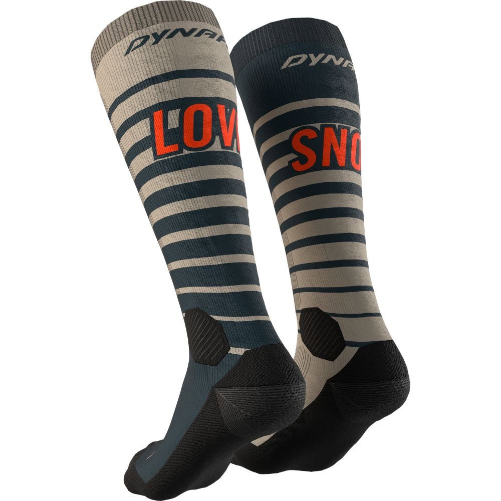 Podkolienky DYNAFIT FT Graphic Socks Rock Khaki - Podkolienky - 2