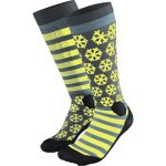 Podkolienky DYNAFIT FT Graphic Socks Smoke Blue
