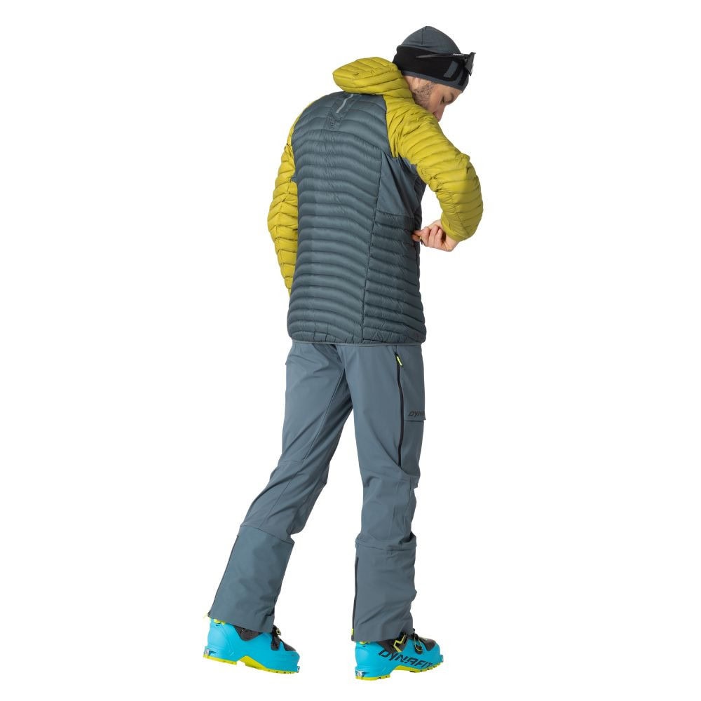 Bunda DYNAFIT Radical DWN RDS M HOOD JKT Golden Lime - Bundy na bežky a skialp - 3