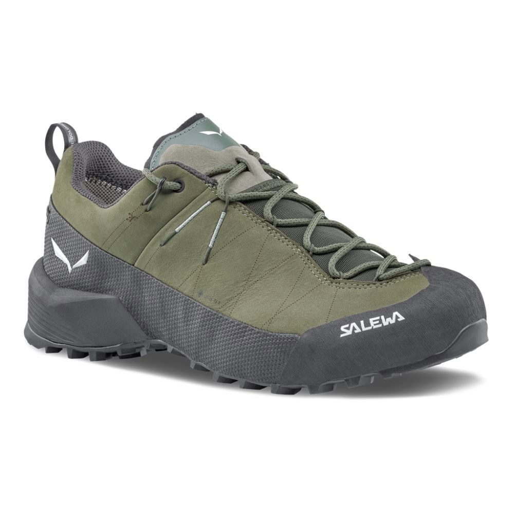 Turistické topánky SALEWA Wildfire Leather 2 GTX M Faded Green/Black - Turistická obuv - 1
