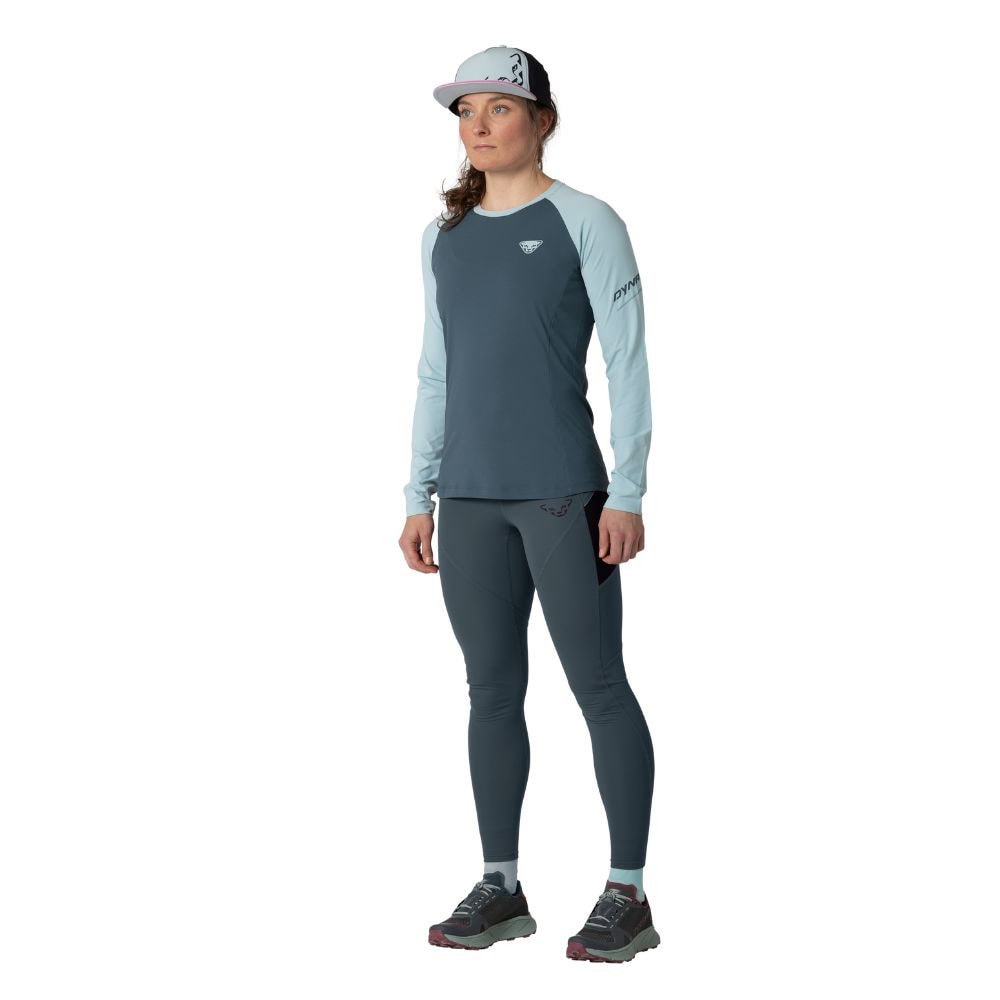 Športové tričko DYNAFIT Alpine Pro W L/S Cloud Blue - Dámske oblečenie - 2