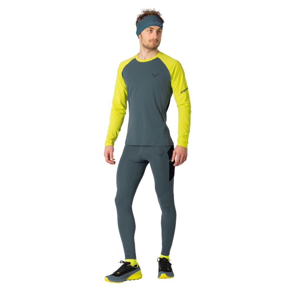 Športové tričko DYNAFIT Alpine Pro M L/S TEE Ultra Yellow - DYNAFIT - 2