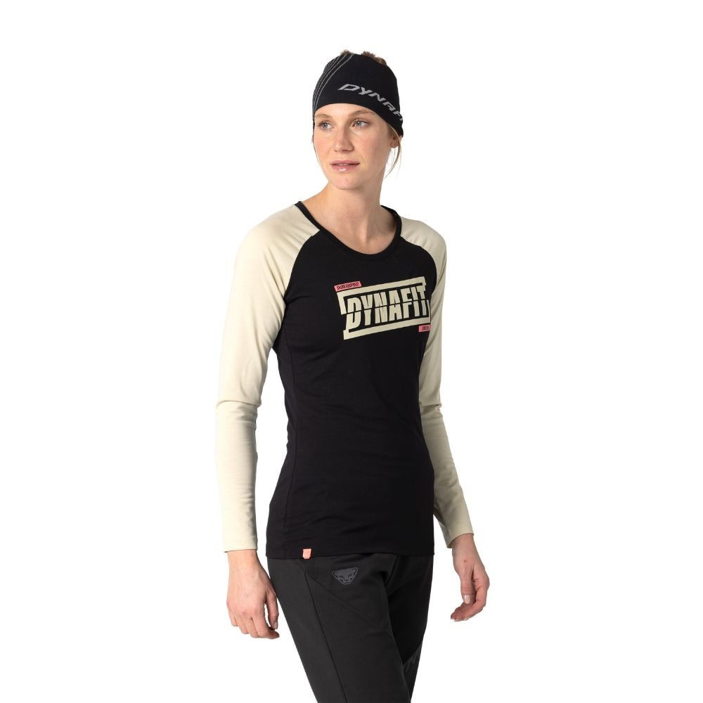 Tričko DYNAFIT 24/7 W L/S TEE Overcast - Dámske oblečenie - 3