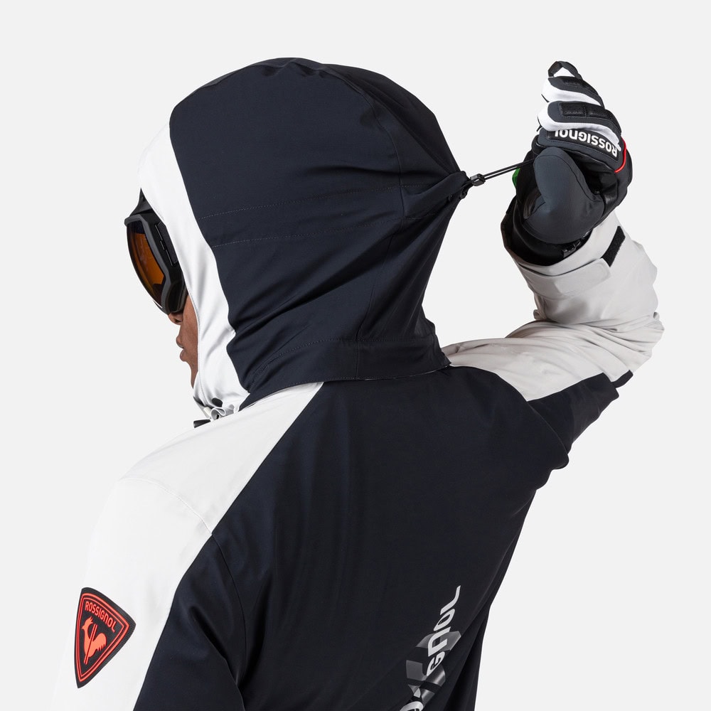 Lyžiarska bunda ROSSIGNOL Hero Blackside Insulated JKT Soft Grey - Lyžiarske bundy - 6