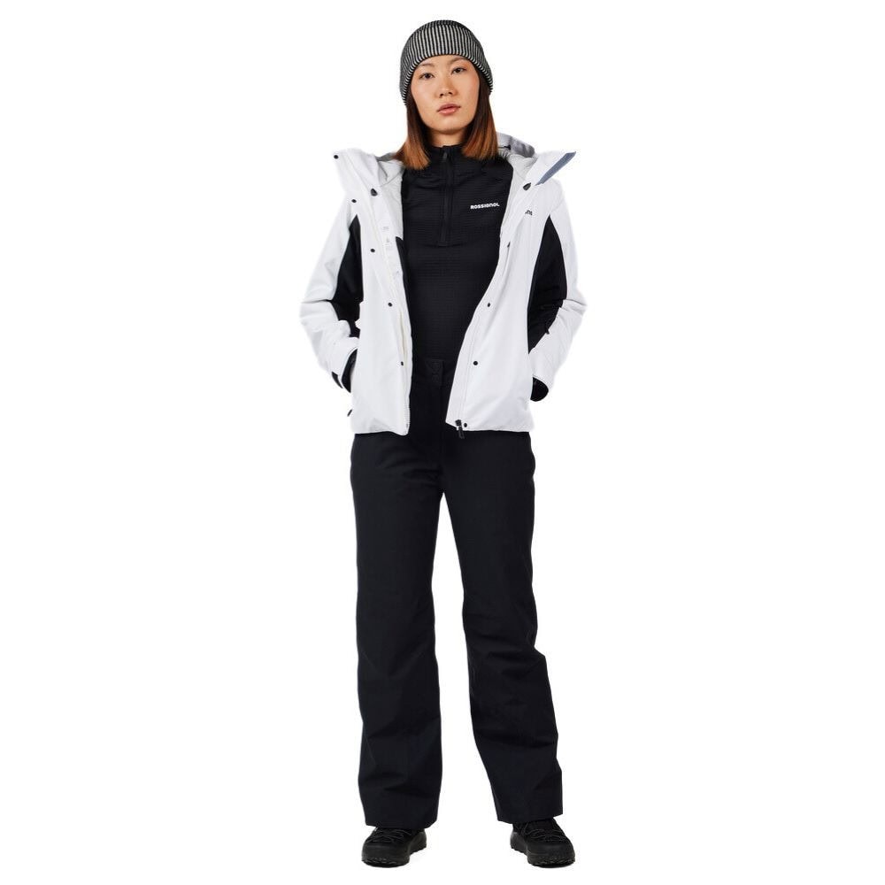Lyžiarske nohavice ROSSIGNOL Women Insulated Ski Pant Black - Lyžiarske nohavice - 4