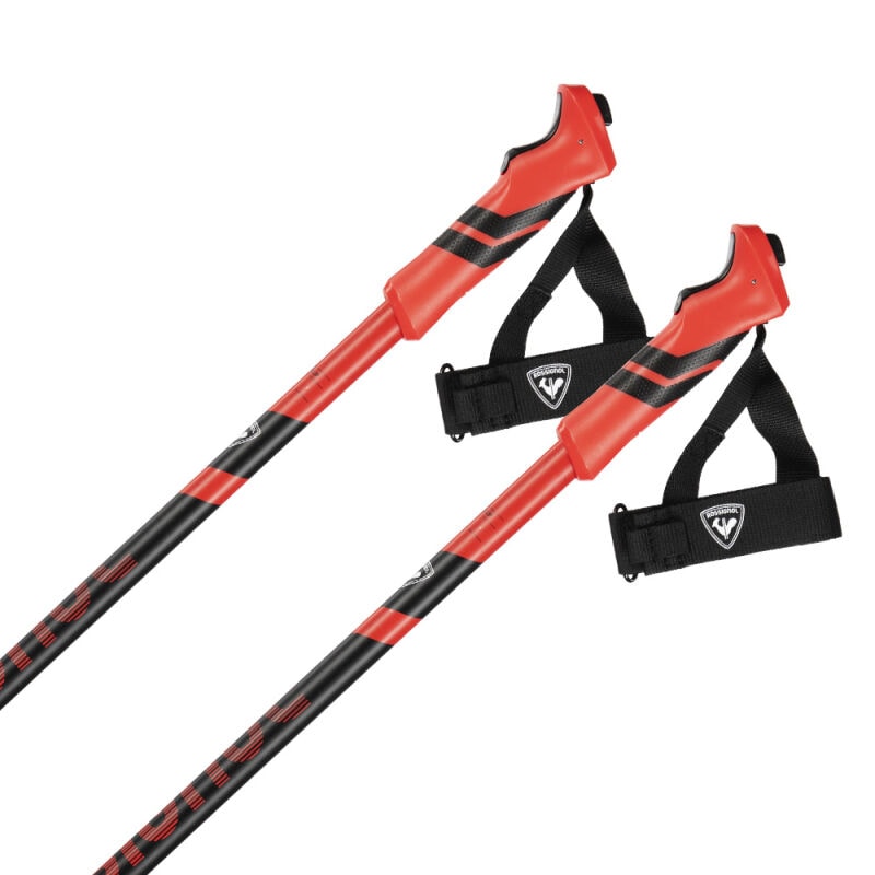 Lyžiarske palice ROSSIGNOL CLIP TACTIC - Black Red - Pánske palice - 3