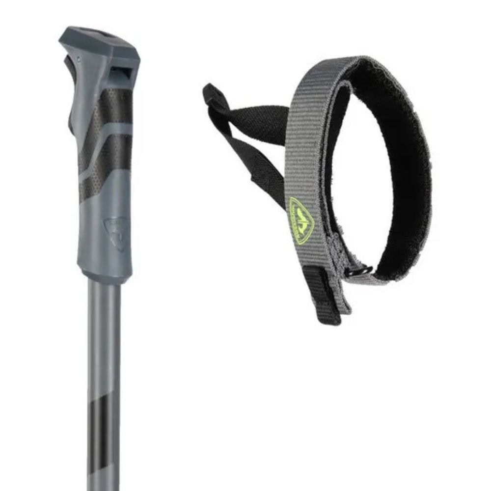 Lyžiarske palice ROSSIGNOL TACTIC CLIP - Black Lime - Pánske palice - 2