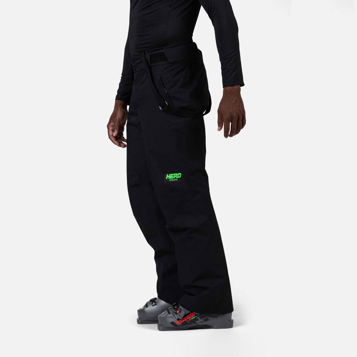 Lyžiarske nohavice ROSSIGNOL Hero Insulated Ski Pant Black - Lyžiarske nohavice - 3