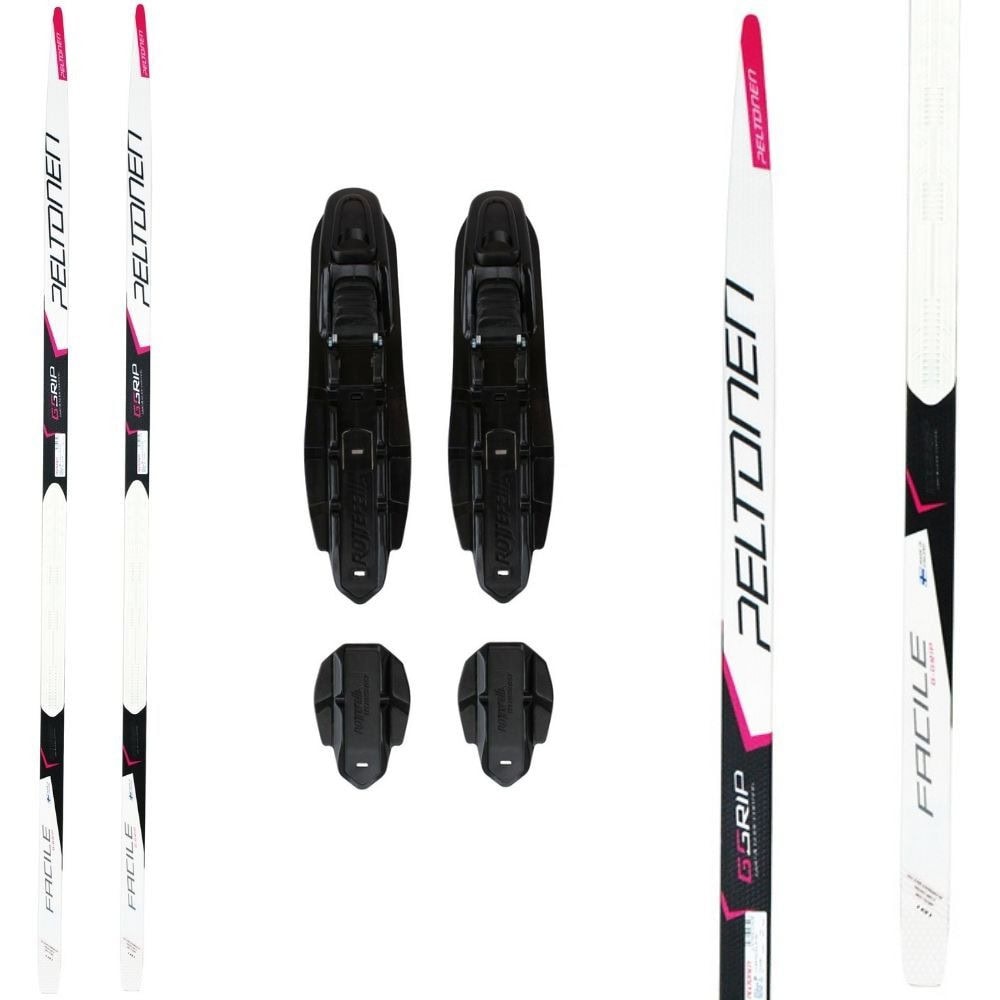 Bežkový set PELTONEN G-Grip Facile W s viazaním NNN (BEZÚDRŽBOVÉ BEŽKY) - Dámske sety - 1