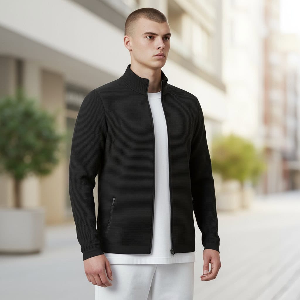 Pánsky sveter NEWLAND Full Zip - Mikiny bez kapucne - 2
