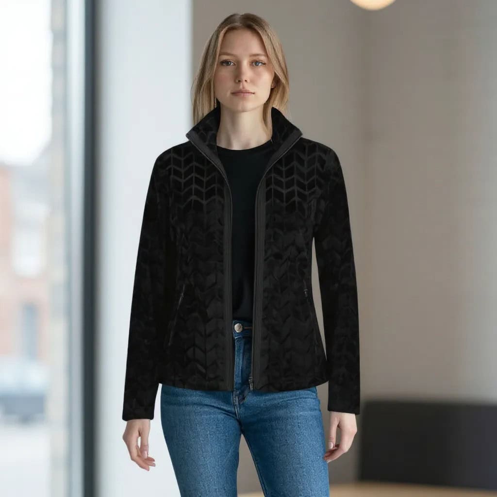 Mikina LUHTA Orosoaivi Black - Mikiny bez kapucne - 1