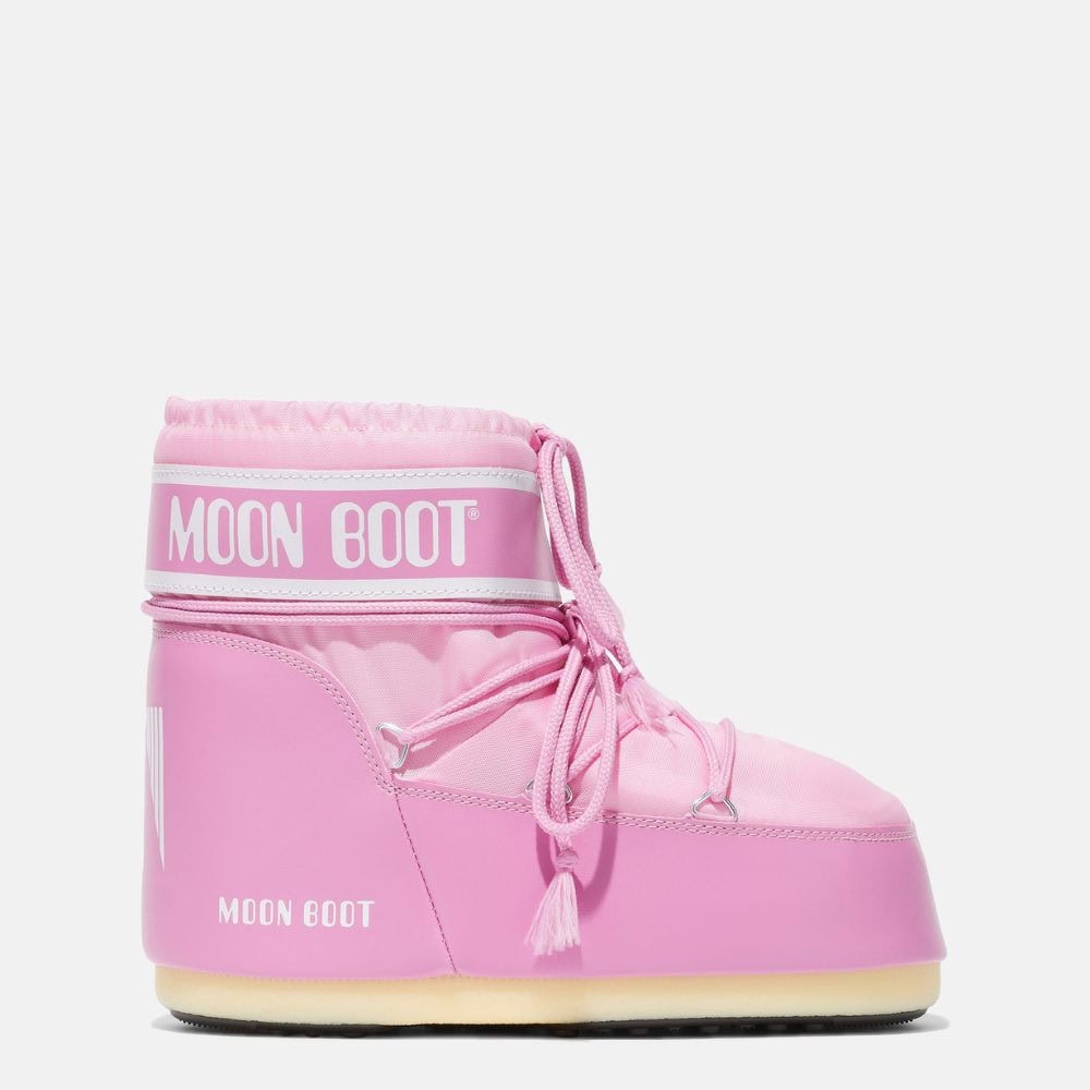 Snehule MOON BOOT Icon Low Nylon Pink - Zimná obuv - 1