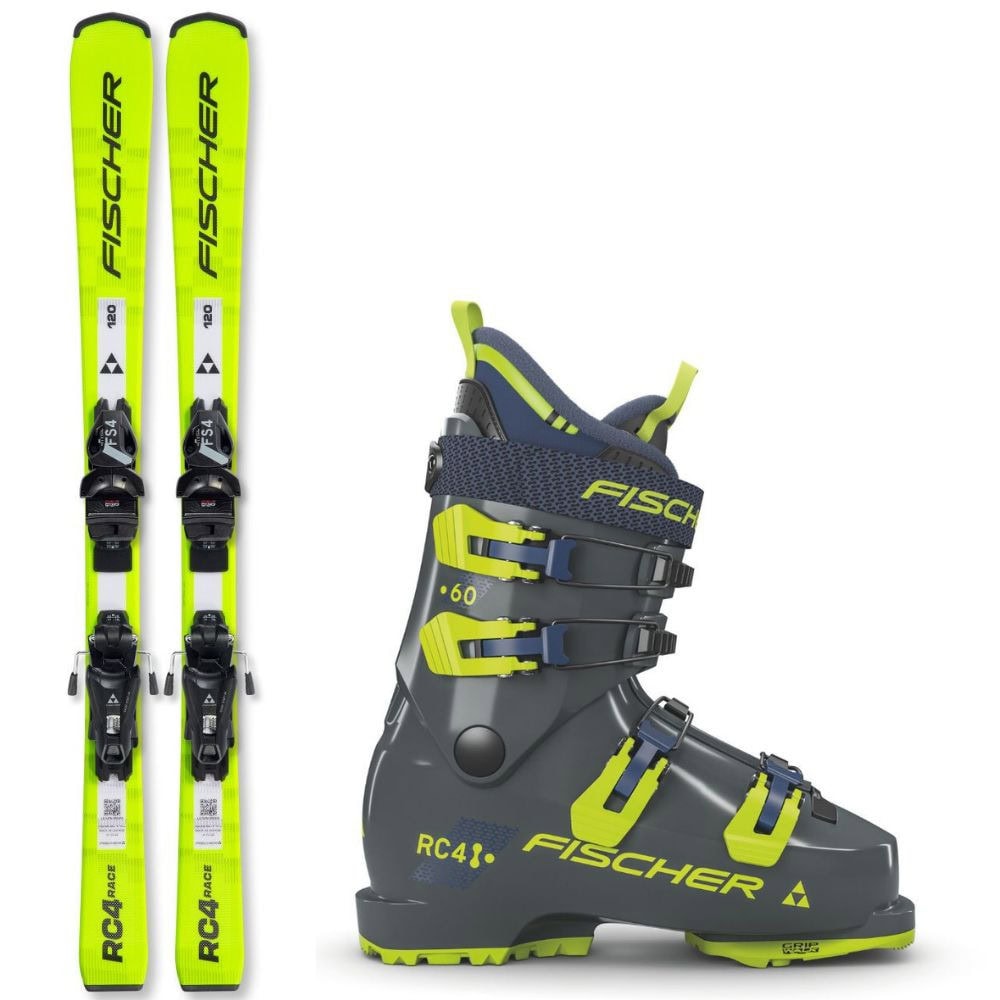 Lyžiarský set FISCHER RC4 RACE JR / 130-150cm - Detské lyže - 1