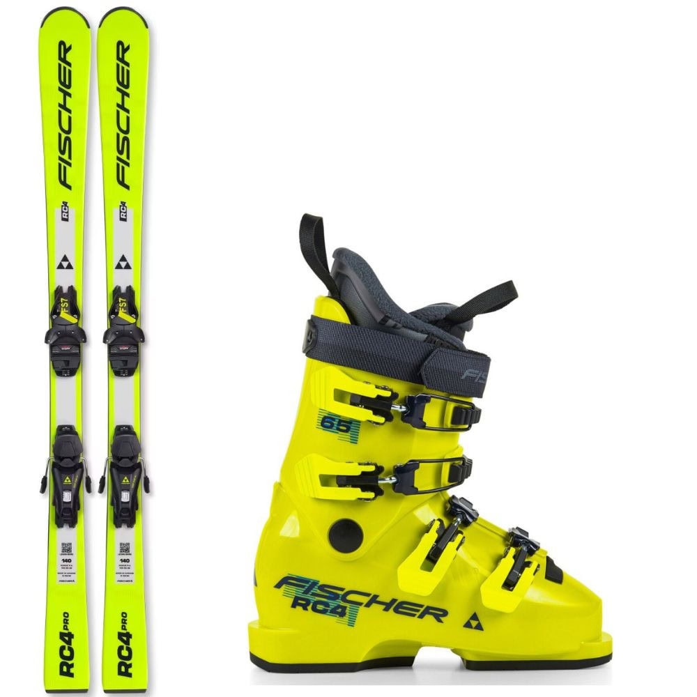 Lyžiarský set FISCHER RC4 Pro JRS / 130-150cm - Detské lyže - 1