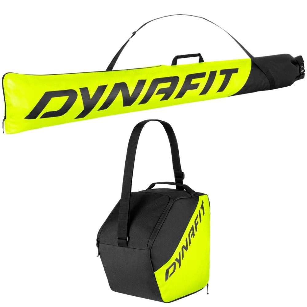 Vak na lyže a lyžiarky DYNAFIT Ski Bag & Boot Bag Fluo Yellow Black Out - Vaky na lyže - 1