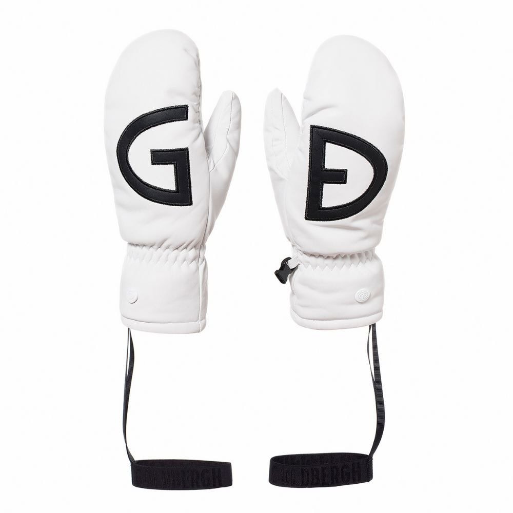 Kožené lyžiarske rukavice GOLDBERGH Bello Mittens White - Dámske rukavice - 1