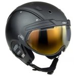 Lyžiarska prilba CASCO SP-6 Prime Structured Black s fotochromatickým zorníkom