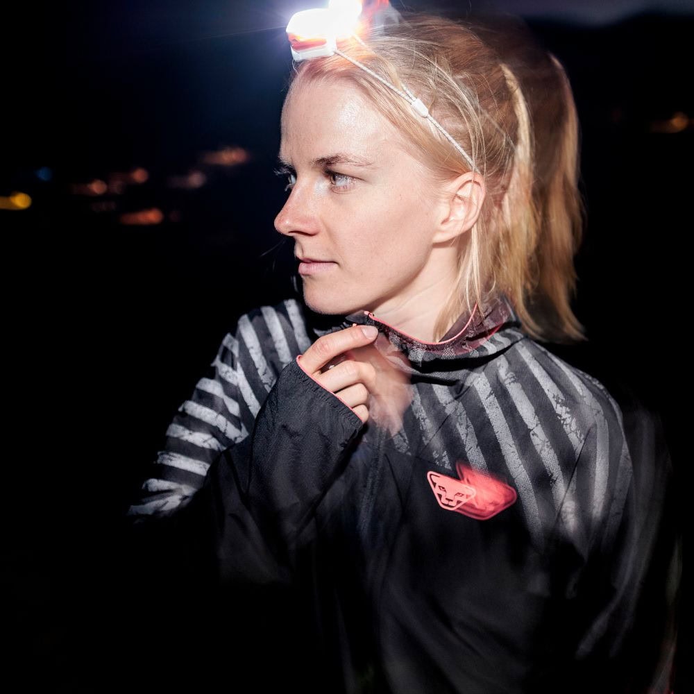 Bunda DYNAFIT Trail Reflective Wind Jacket Women Black - Bundy & Overaly & Vesty - 10