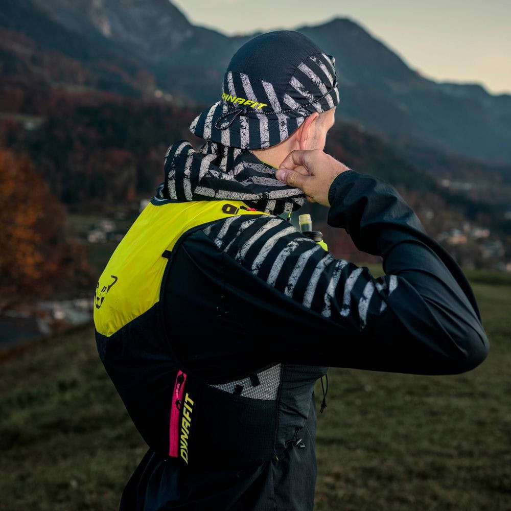 Šiltovka DYNAFIT Trail Reflective Cap Black/Yelow - Šiltovky - 3