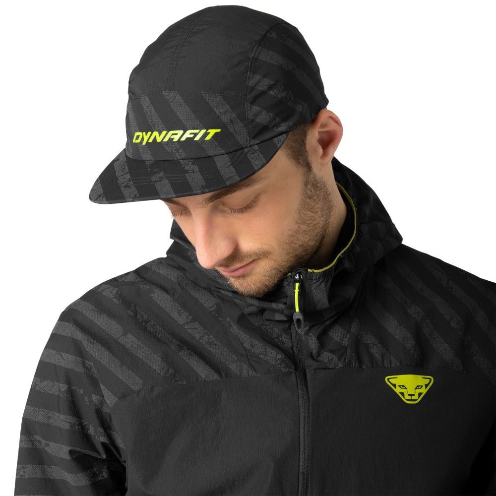 Šiltovka DYNAFIT Trail Reflective Cap Black/Yelow - Šiltovky - 2