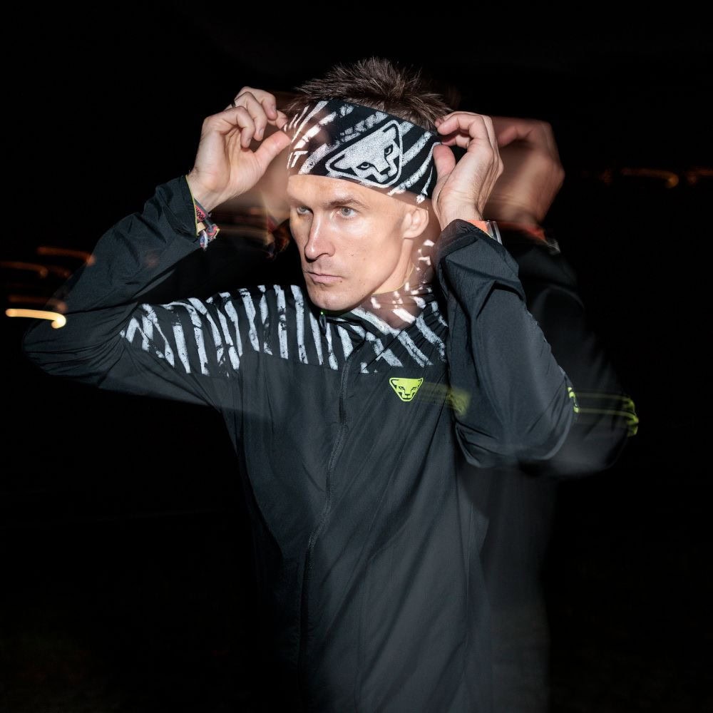 Čelenka DYNAFIT Trail Reflective Headband Black - Čelenky - 3