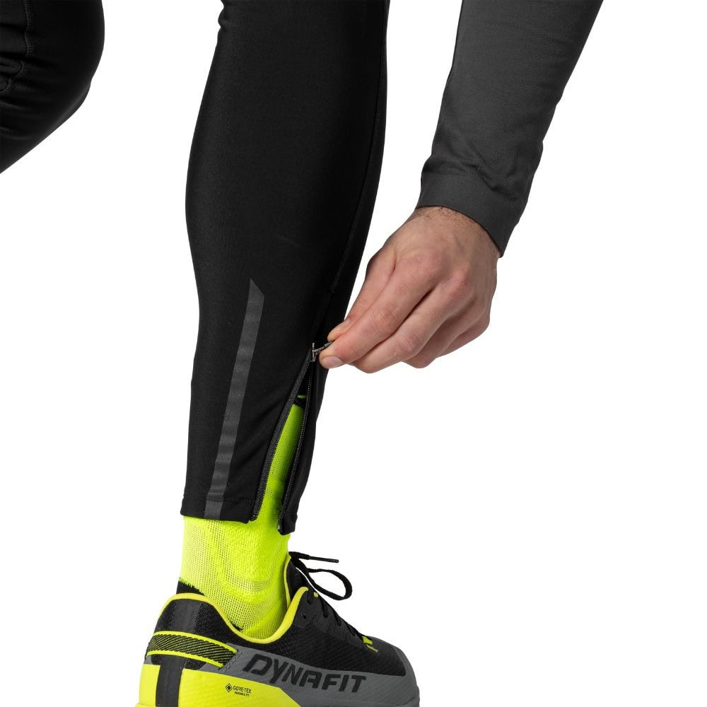 Legíny DYNAFIT Winter Running Tights Men Black - Kompresné - legíny - 5