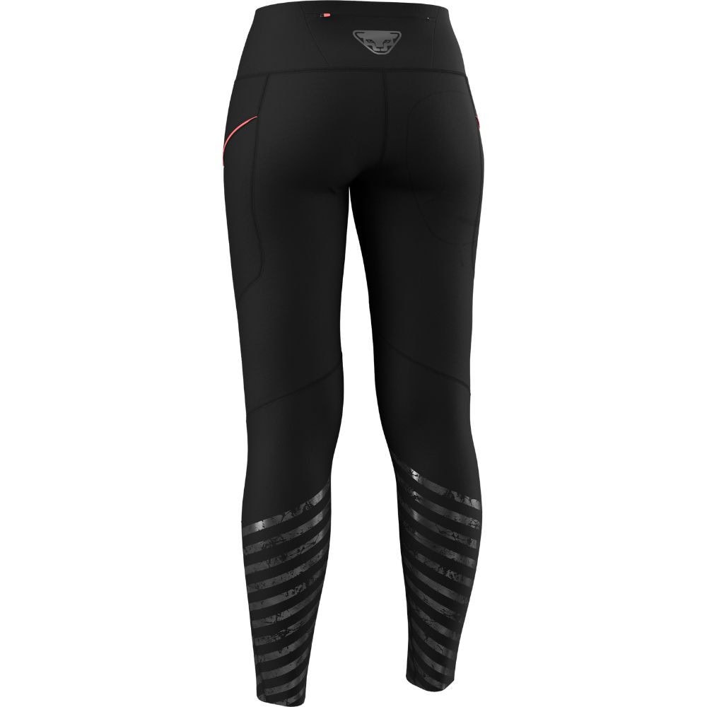 Legíny DYNAFIT Trail Reflective Tights Women Black - Legíny - 3