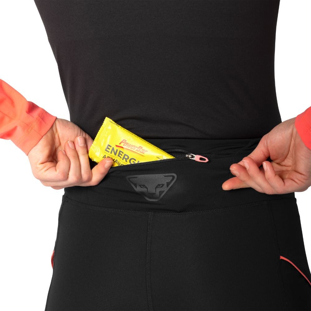 Legíny DYNAFIT Trail Reflective Tights Women Black - Legíny - 8