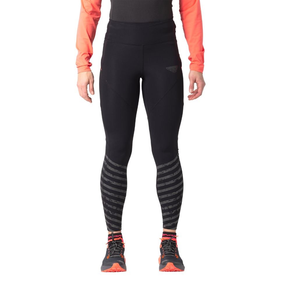 Legíny DYNAFIT Trail Reflective Tights Women Black - Legíny - 2