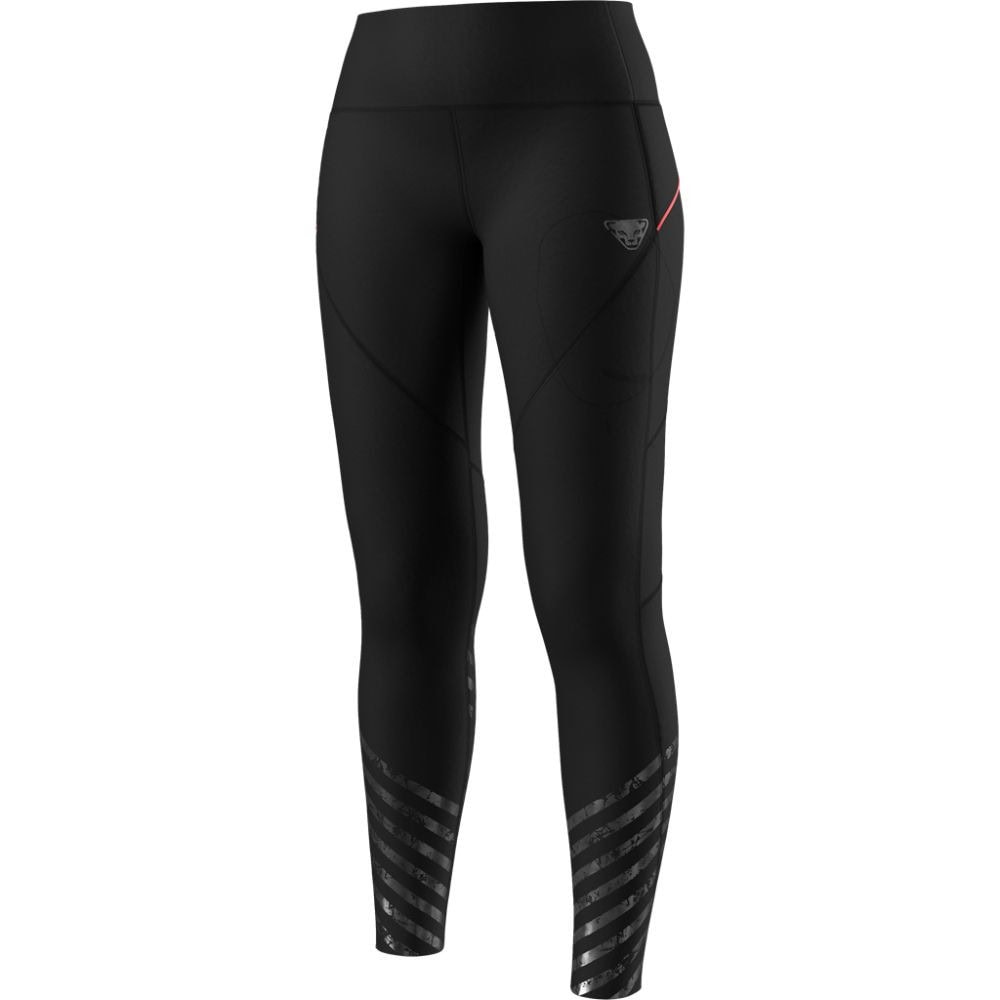 Legíny DYNAFIT Trail Reflective Tights Women Black - Legíny - 1