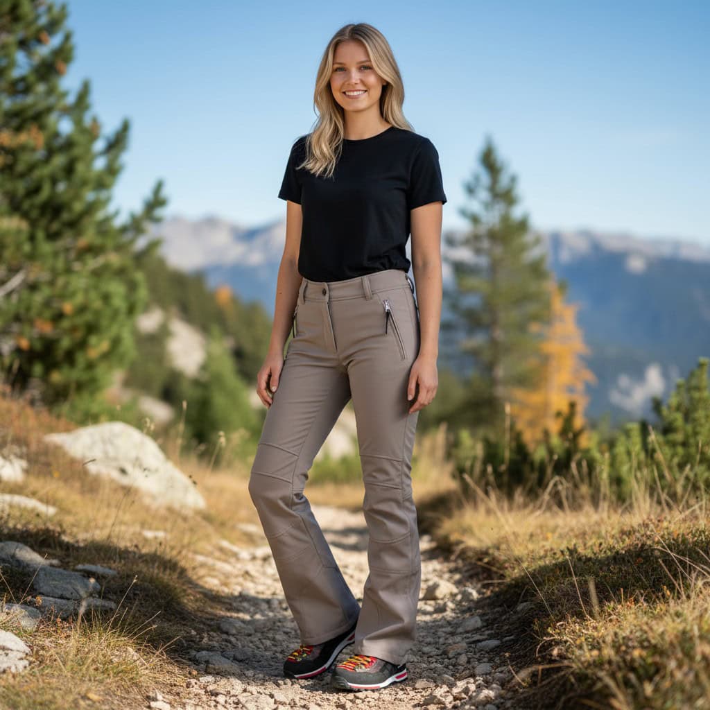 Dámske nohavice ICEPEAK Outi Brown - Športové nohavice - 1