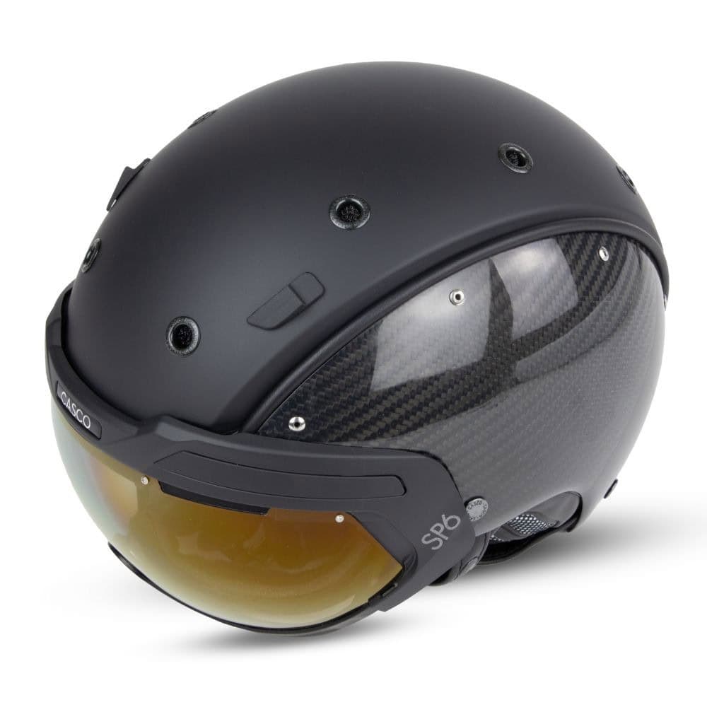 Lyžiarska prilba CASCO SP-6 Split Carbon Black s fotochromatickým zorníkom - Prilby s priezorom - 3