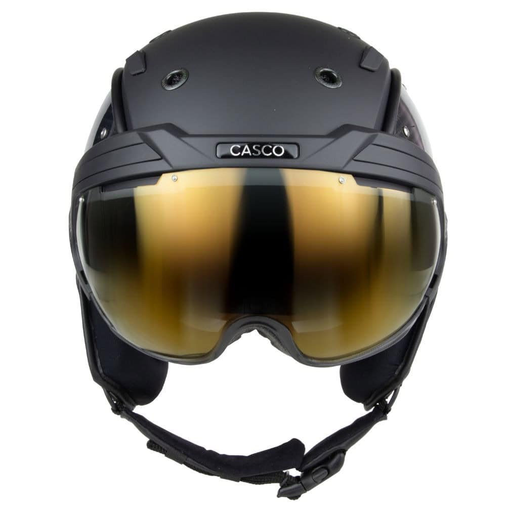 Lyžiarska prilba CASCO SP-6 Split Carbon Black s fotochromatickým zorníkom - Prilby s priezorom - 2