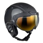 Lyžiarska prilba CASCO SP-6 Split Carbon Black s fotochromatickým zorníkom