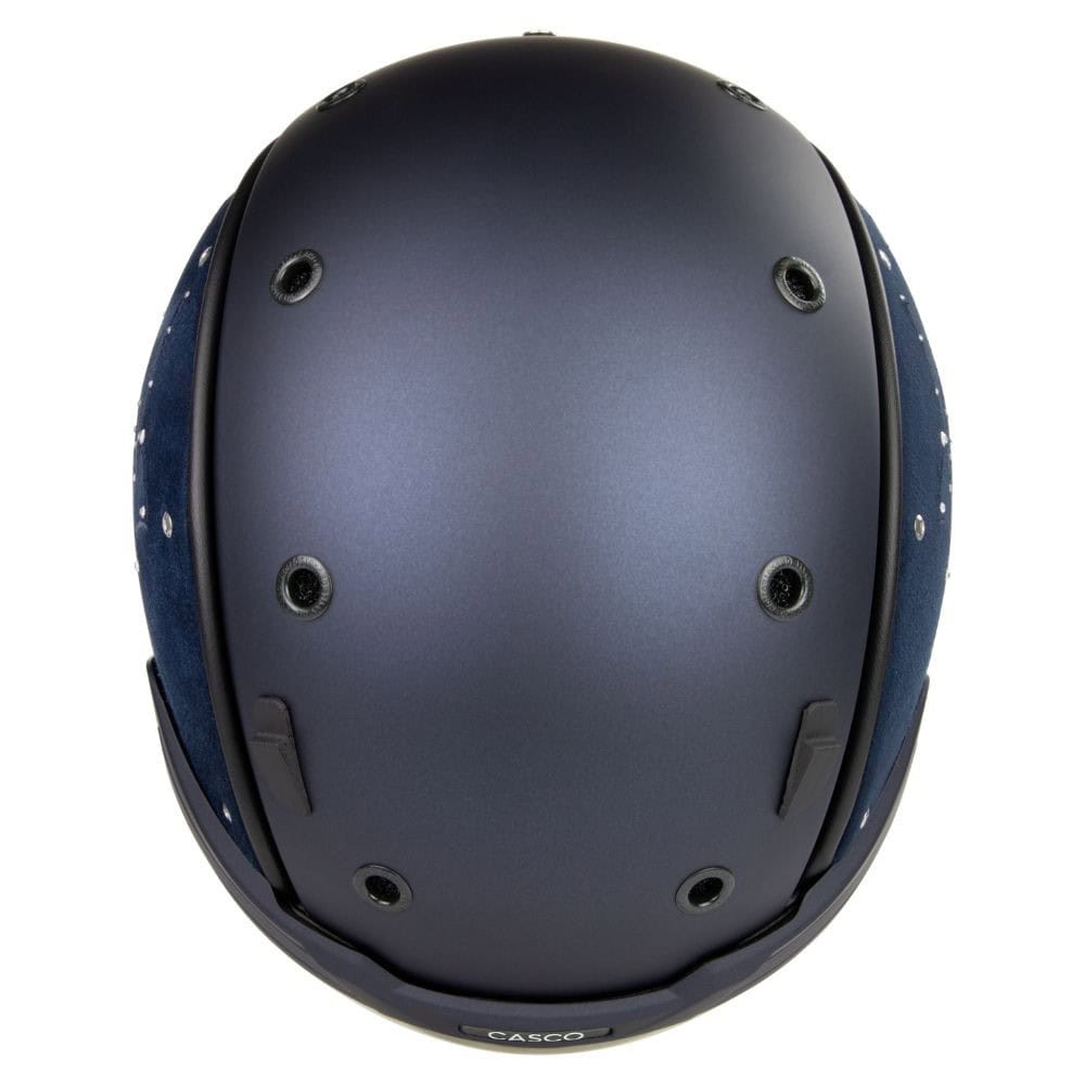 Lyžiarska prilba CASCO SP-6 Majesty Nocturne Blue Nubuk Crystal - Prilby s priezorom - 6