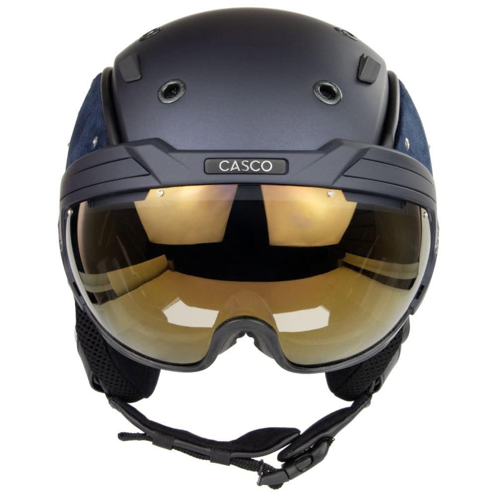 Lyžiarska prilba CASCO SP-6 Majesty Nocturne Blue Nubuk Crystal - Prilby s priezorom - 3