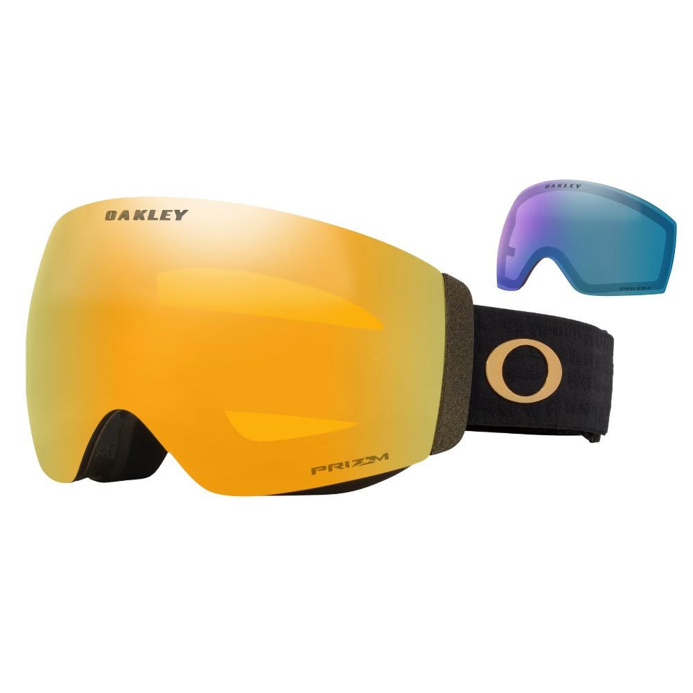 Lyžiarske okuliare OAKLEY Flight Deck Pro M Metallic Black Gold w/Prizm 24K + náhradné sklo Prizm Iced - Pánske okuliare - 1