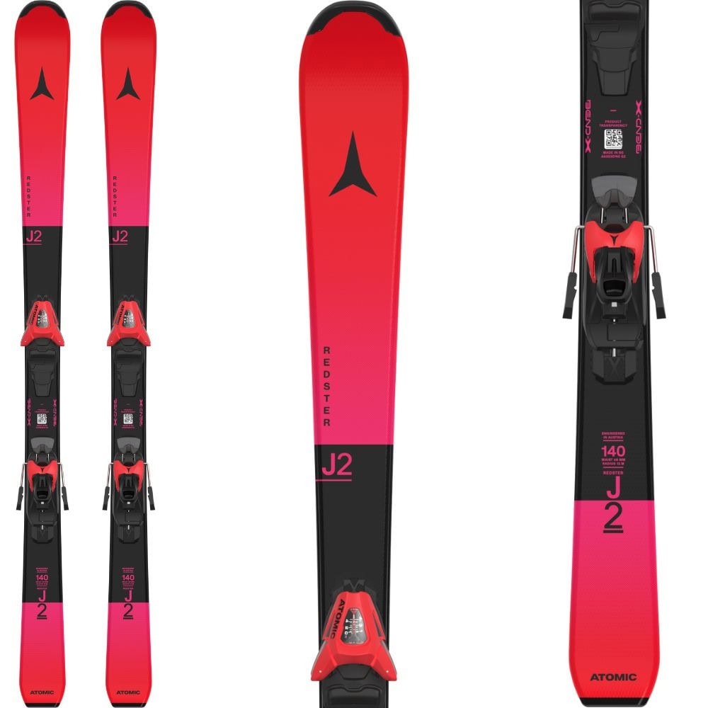Zjazdové ATOMIC REDSTER J2 130-150 + C 5 GW - Detské lyže - 1