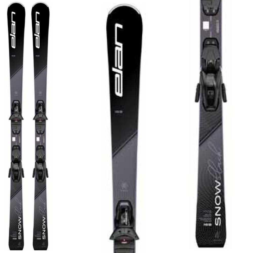 Zjazdové lyže ELAN Snow Black ShiftX + viazanie EL 9.0 GW - Dámske lyže - 1