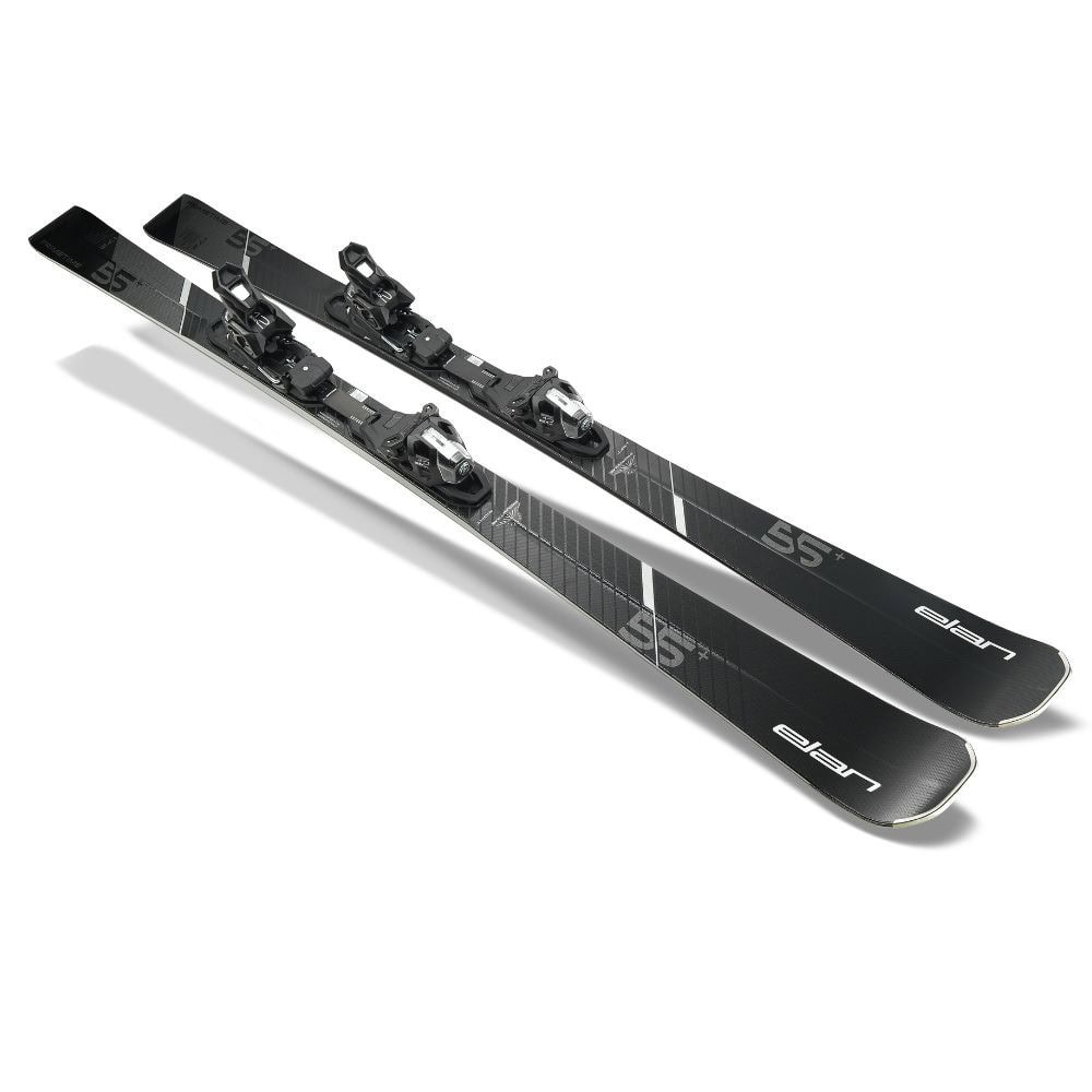 Zjazdové lyže ELAN Primetime 55+ Black Edition Fusion X + viazanie EMX 12.0 - Pánske lyže - 2