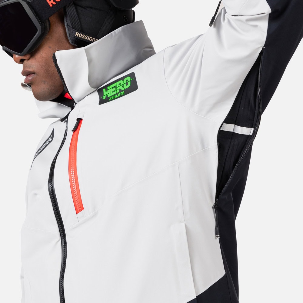 Lyžiarsky komplet ROSSIGNOL Hero Blackside Insulated JKT Soft Grey - SETY - Lyžiarske oblečenie - 4