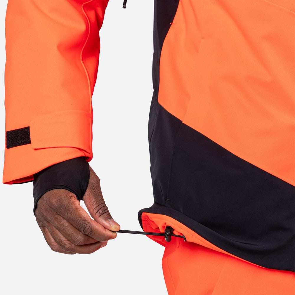 Lyžiarsky komplet ROSSIGNOL Hero Blackside Insulated JKT Neon Red s čiernymi nohavicami - SETY - Lyžiarske oblečenie - 6