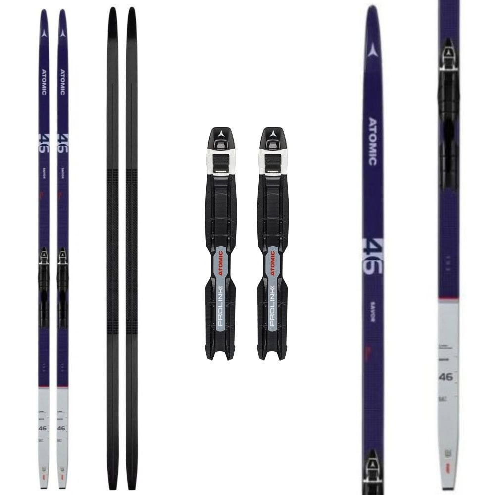 Bežecký set ATOMIC Savor 46 Grip s viazaním NNN - Pánske sety - 1