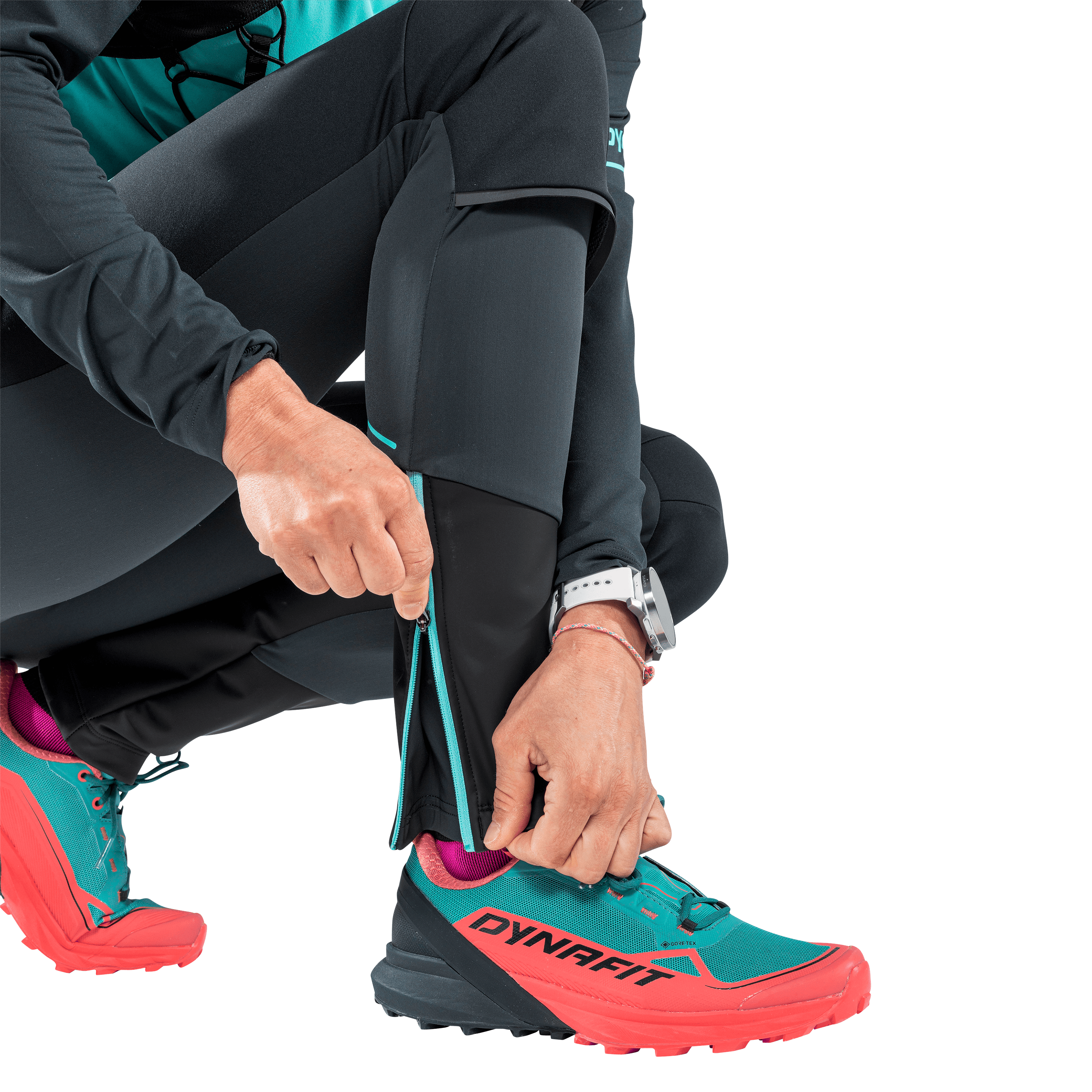 Nohavice DYNAFIT Alpine Warm Pants W Blueberry MARINE - Turistické nohavice - 4