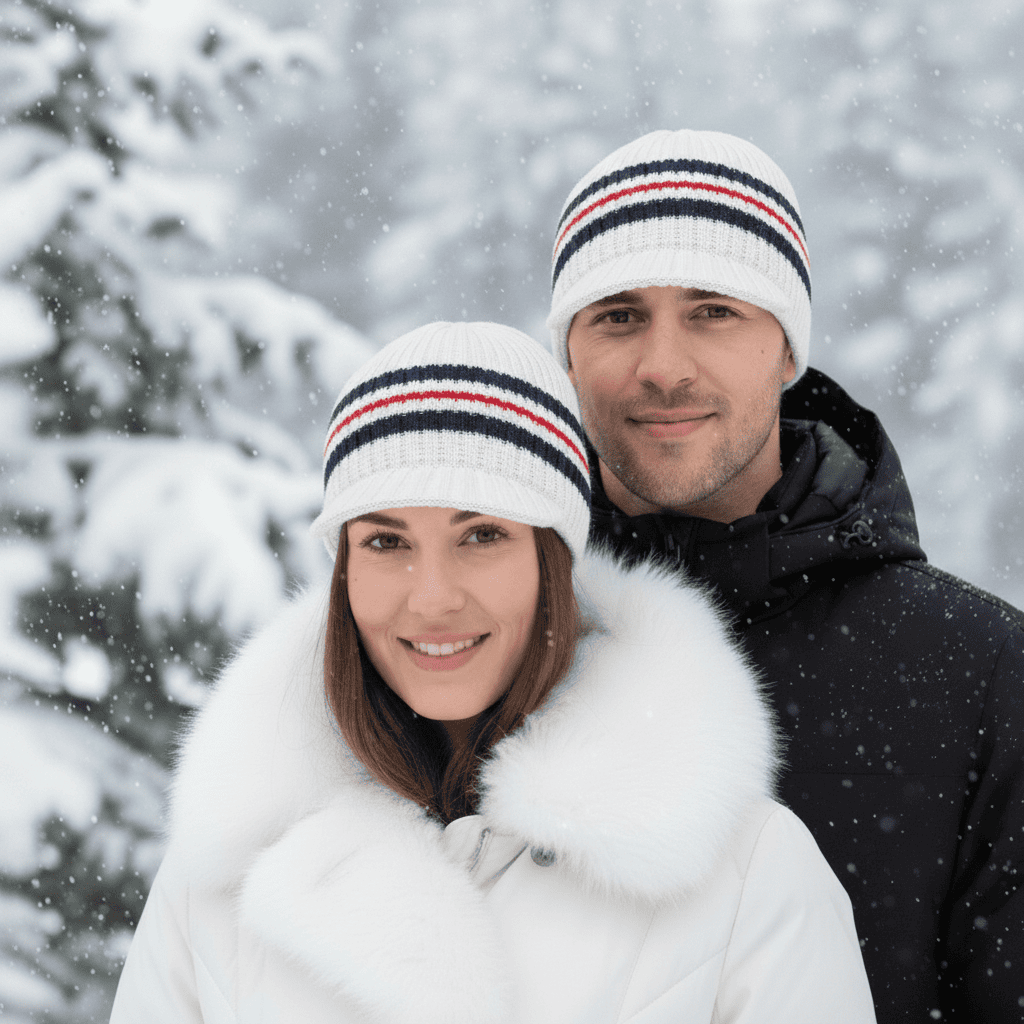 Zimná čiapka EISBÄR Pauli Cap White - Čiapky - 2